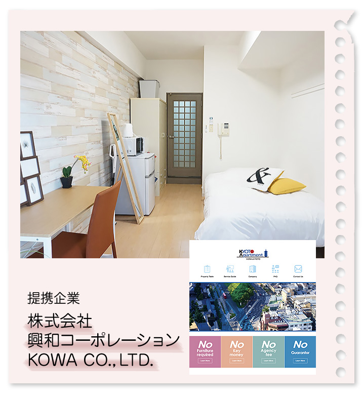 提携企業 株式会社興和コーポレーション　KOWA CO.,LTD.