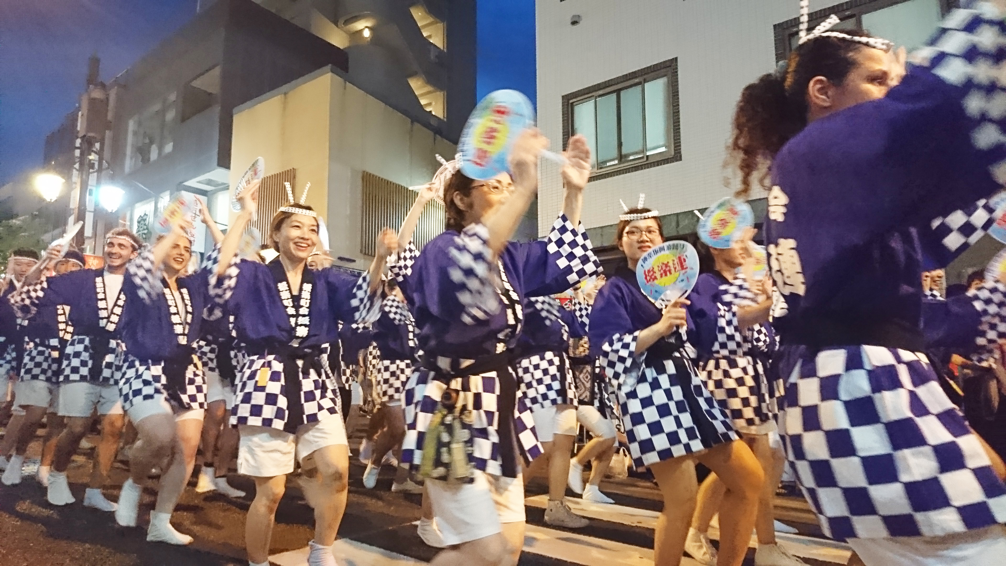 神楽坂 阿波 踊り